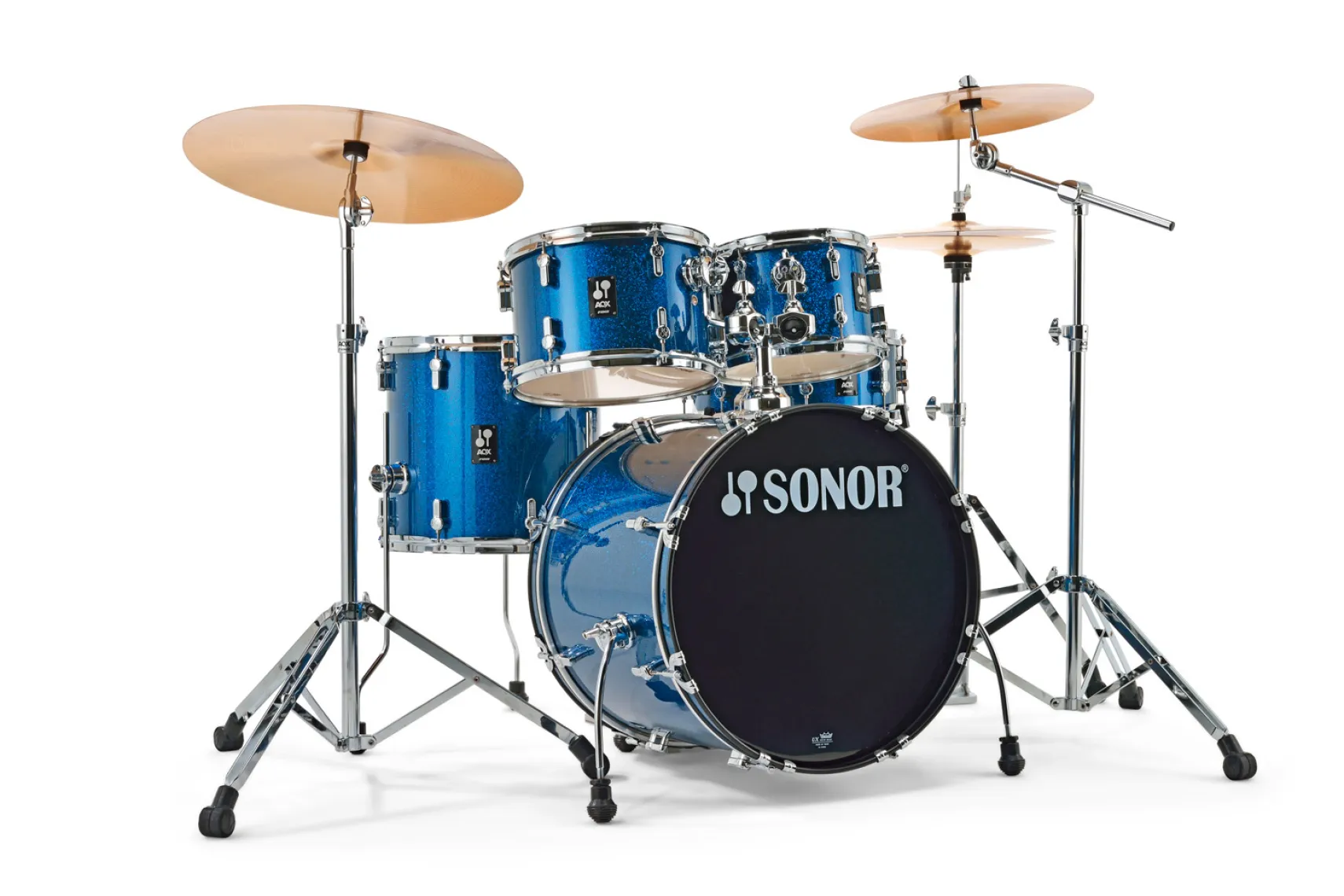 Sonor AQX Studio Set Blue Ocean Sparkle