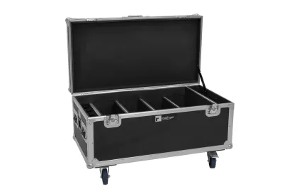Roadinger Flightcase 4x AKKU Multiflood IP 8x10W RGBW