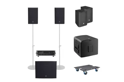 LD Systems Stinger G3 Lounge Bundle Set Passiv inkl. Endstufe