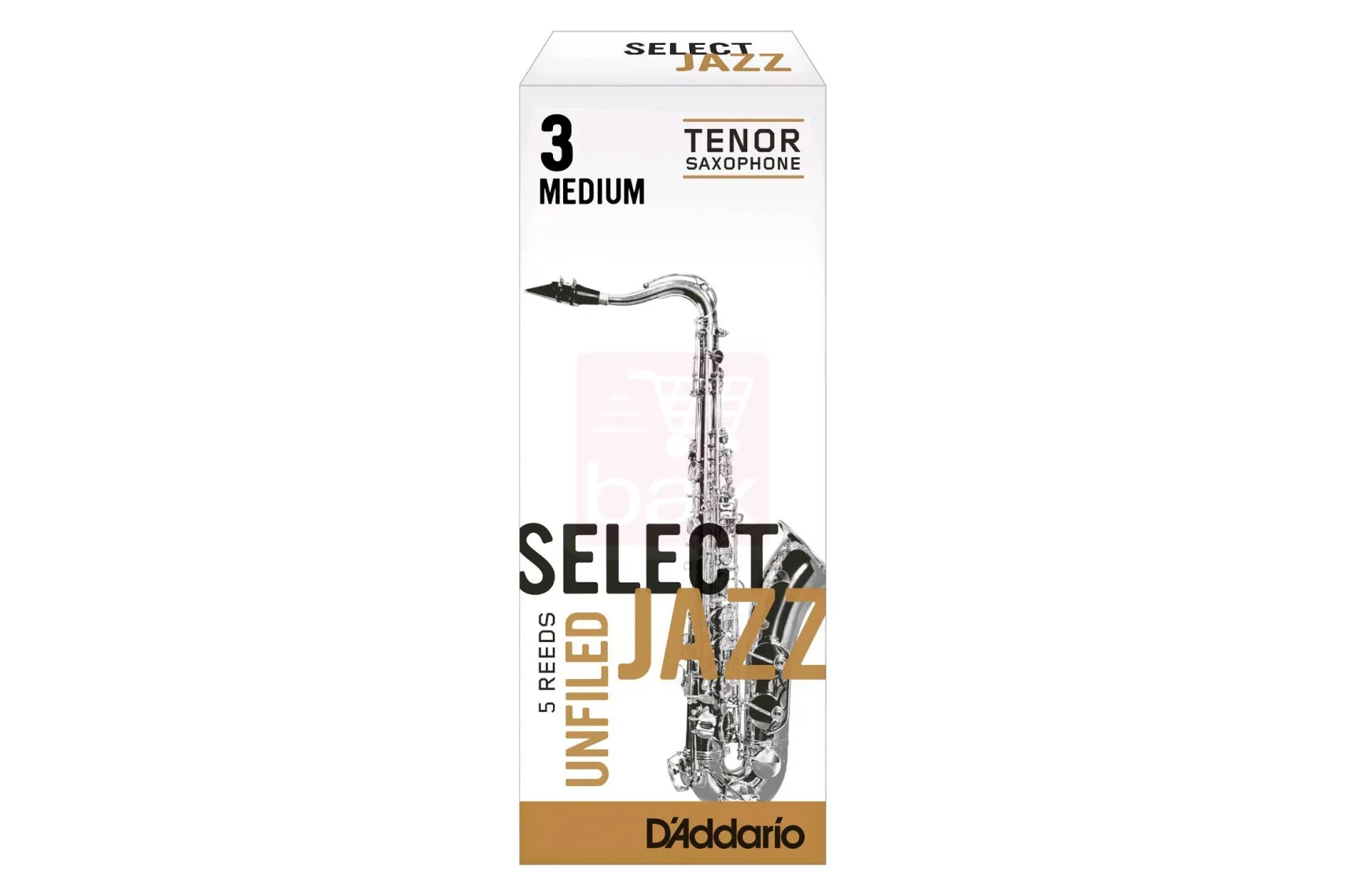 Rico Select Jazz Tenor-Sax 3M Unfiled 5er Box RRS05TSX3