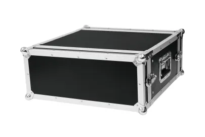 Roadinger Effektrack CO DD, 8HE, 38cm tief, schwarz