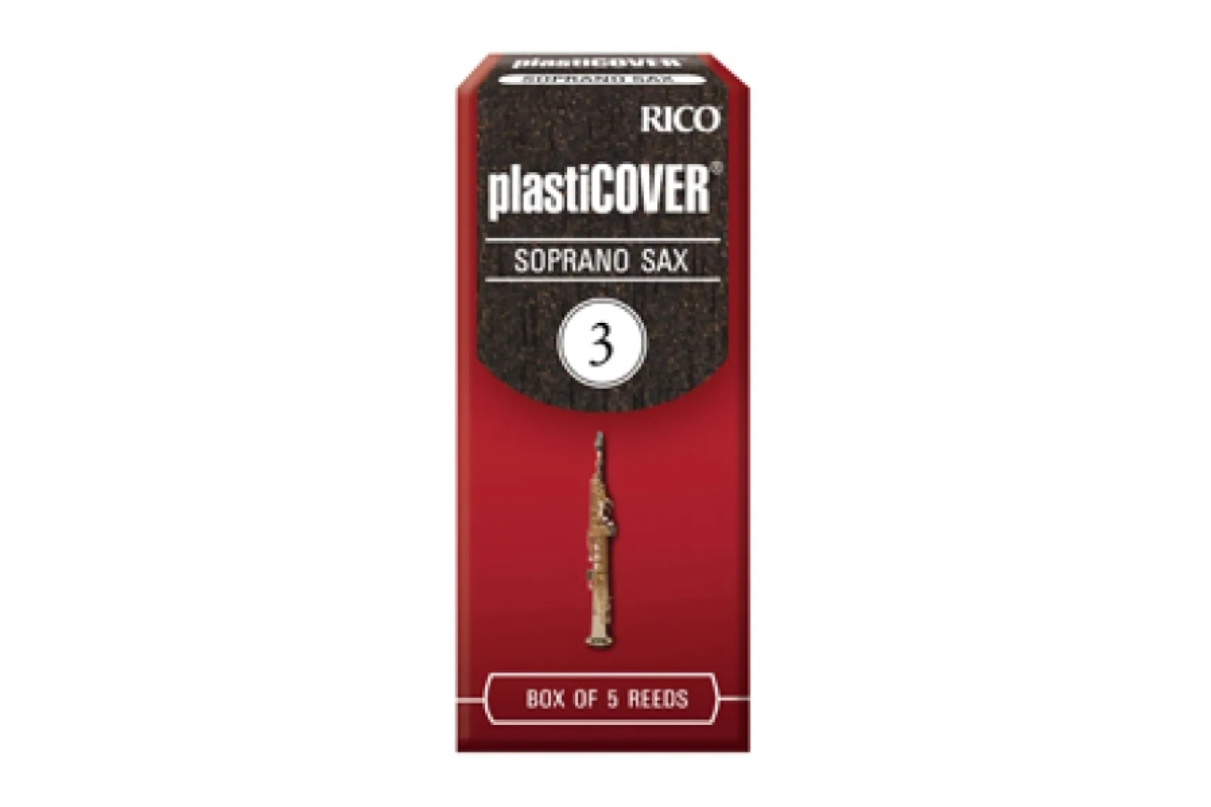 Rico Plasticover Sopran-Sax 3,5 5er Box RRP05SSX350