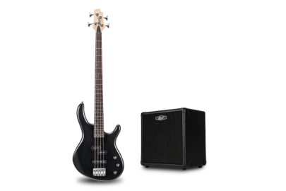 Cort Action Bass Open Pore Black mit Bass Combo