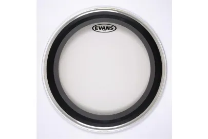 Evans 24" EMAD Bass Drum Clear