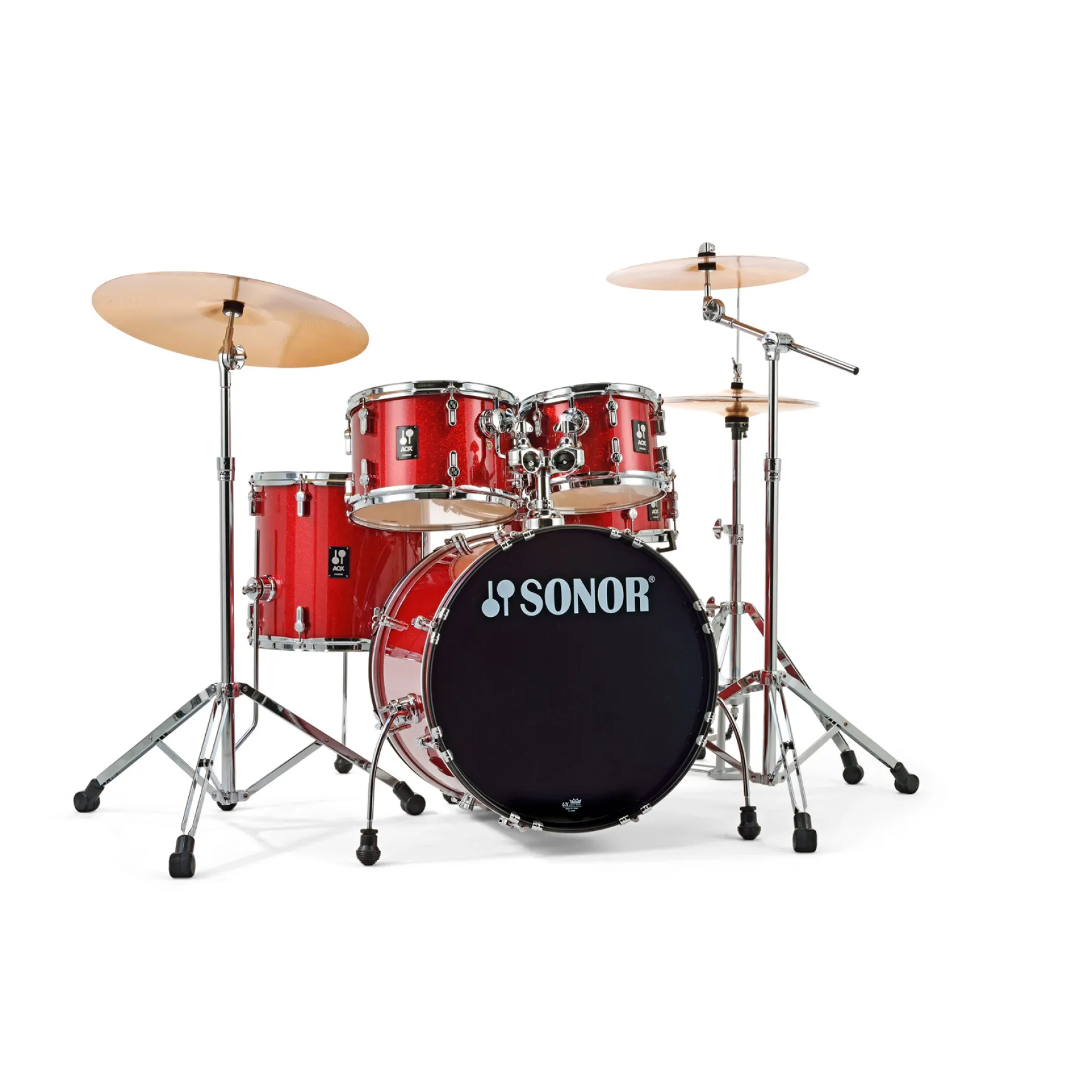 Sonor AQX Studio Set Red Moon Sparkle RMS