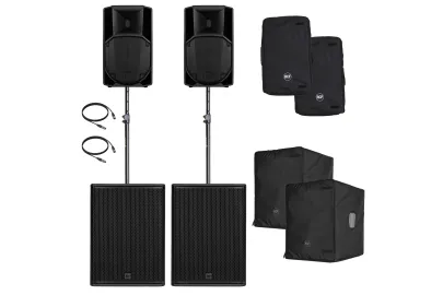 RCF ART1218 Club Bundle Set mit Taschen