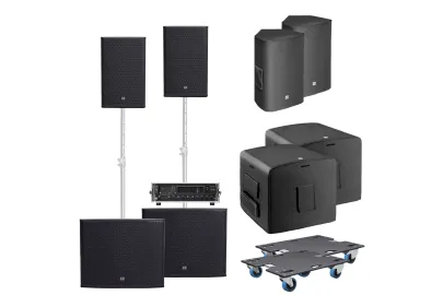 LD Systems Stinger G3 Power Bundle Set Passiv inkl. Endstufe