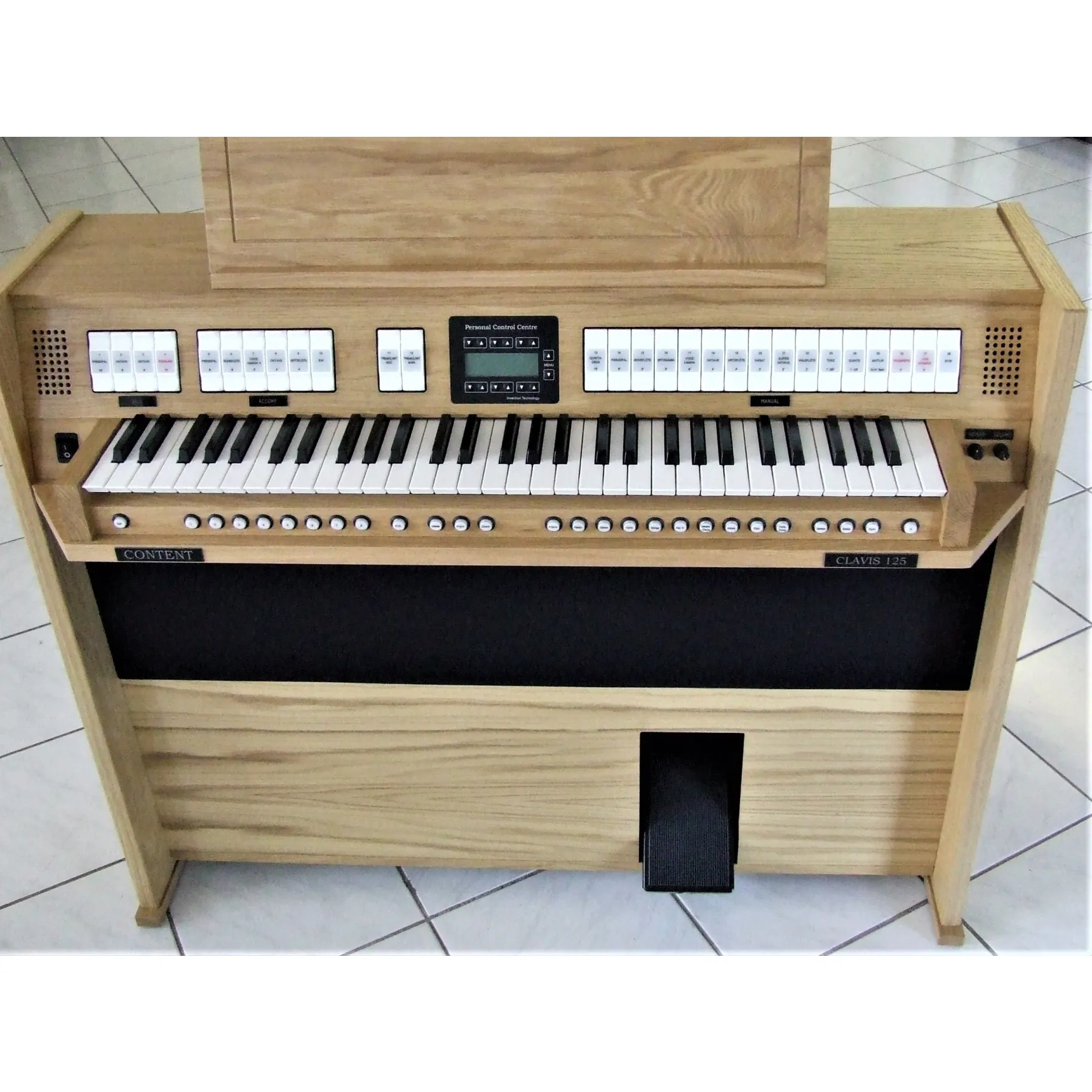 CONTENT Orgel Clavis 125 CBM 121