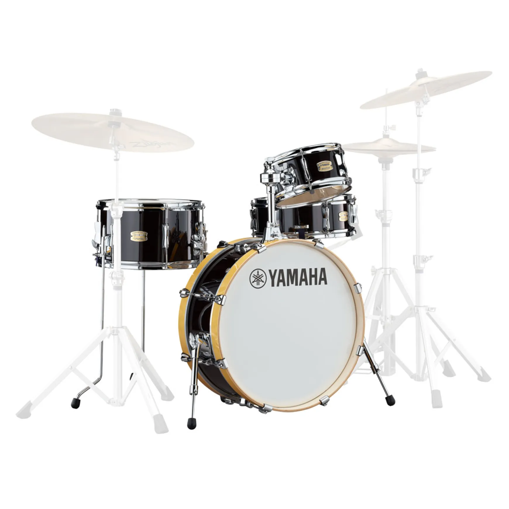 Yamaha Stage Custom Hip Shell Set Raven Black