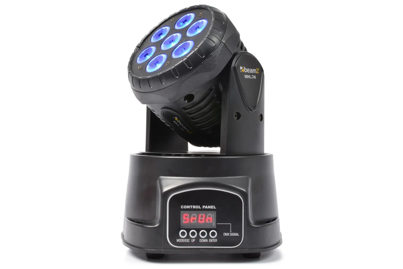 beamZ MHL74 Mini Wash 7x10W DMX 12-Kanal Quad LED