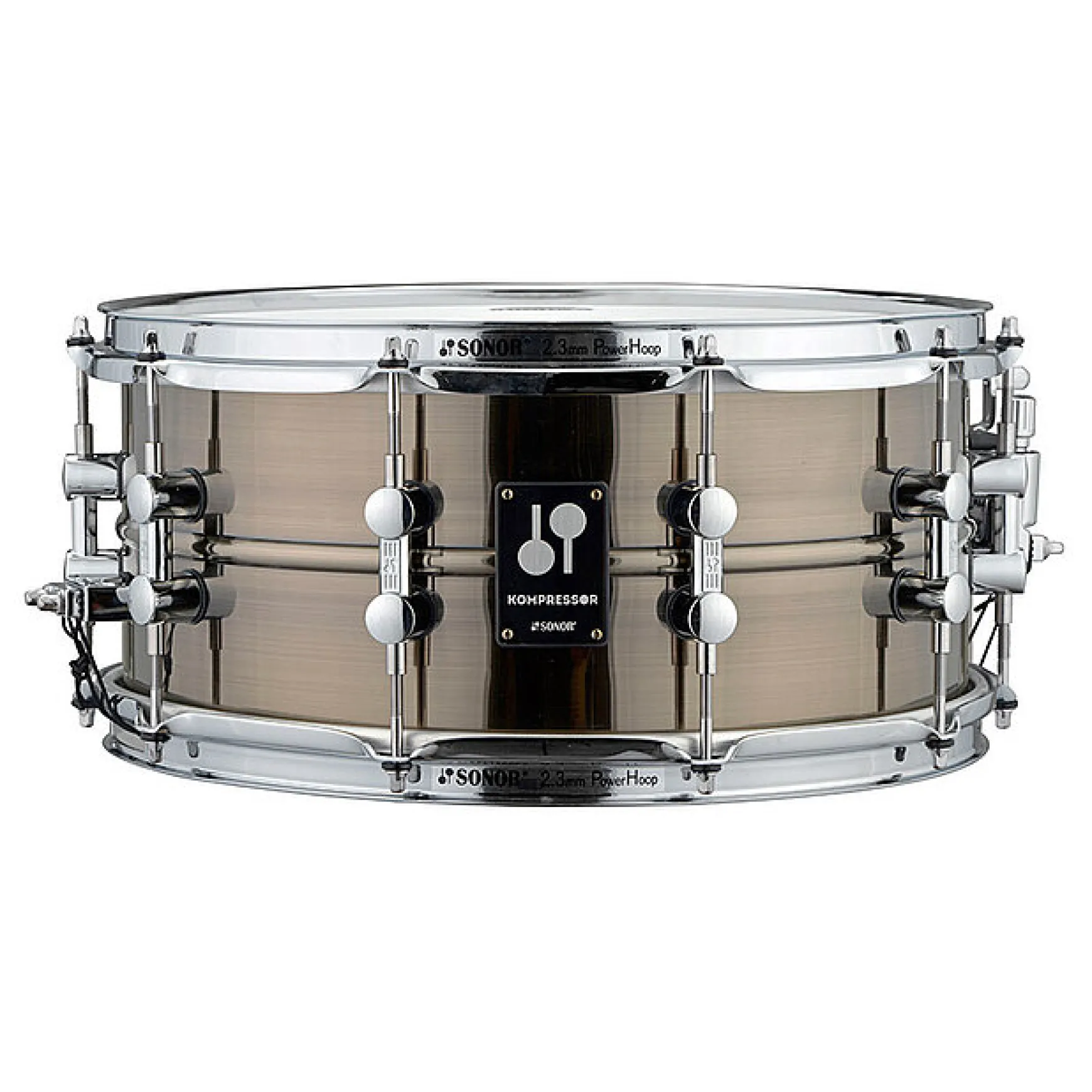 Sonor 14"x6,5" Kompressor Snare Drum Messing Nickel