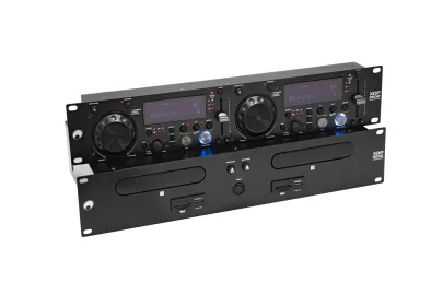 Omnitronic XDP-3002 Dual-CD-/MP3-Player USB SD