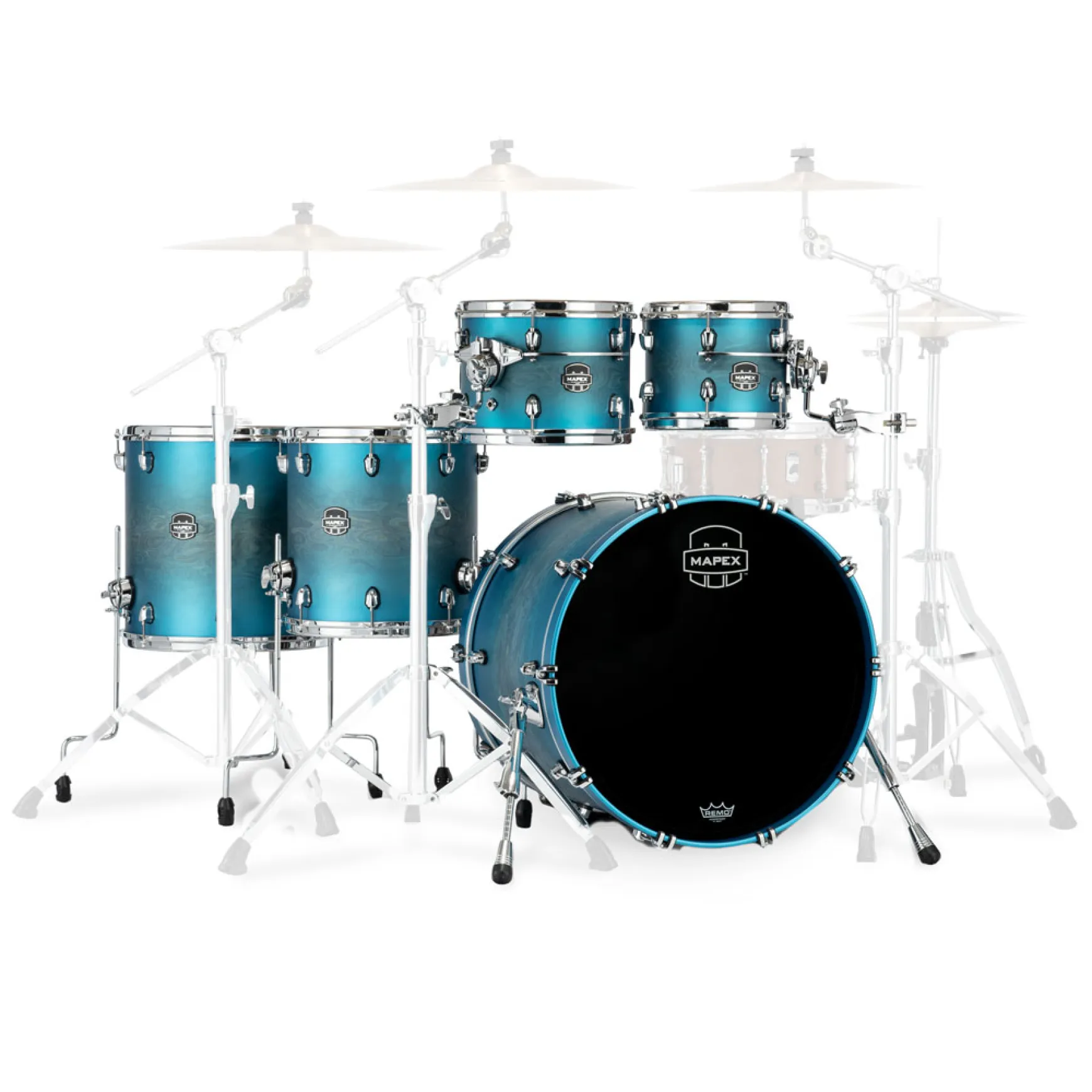 Mapex Saturn Evolution Exotic Maple Azure Burst