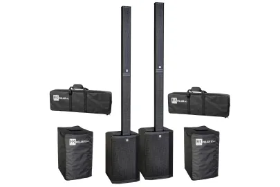 HK Audio Polar 12 MK2 Stereo Bundle Set schwarz