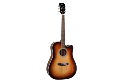 CORT PURE-DC Westerngit. Satin Light Burst Top Preamp