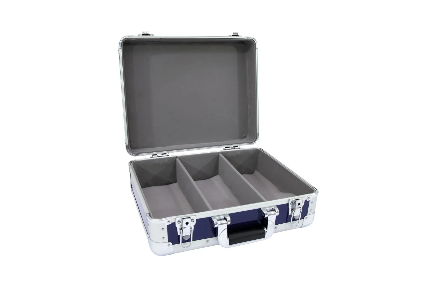 Roadinger CD-Case ALU Digital-Booking abgerundet bl