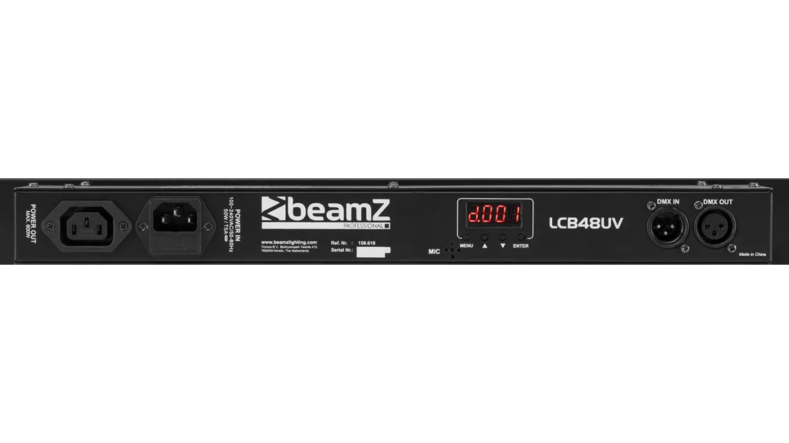 beamZ LCB48 UV LED Leiste DMX