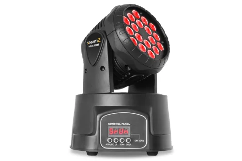 beamZ MHL108 Moving Head Wash 18x 3W RGB DMX