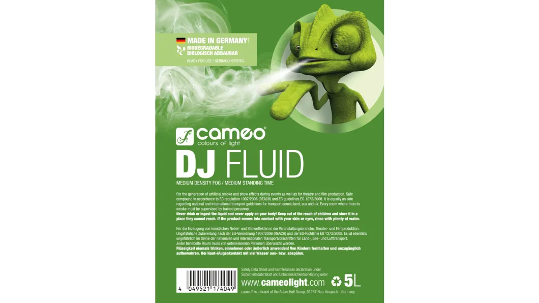 Cameo DJ Fluid 5L