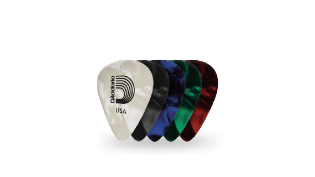 D'Addario Classic Pearl Plektren 0.70 mm