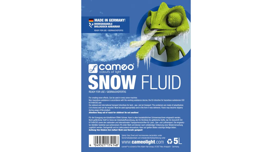 Cameo Snow Fluid 5L