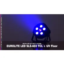 Eurolite LED SLS-603 TCL + UV Floor