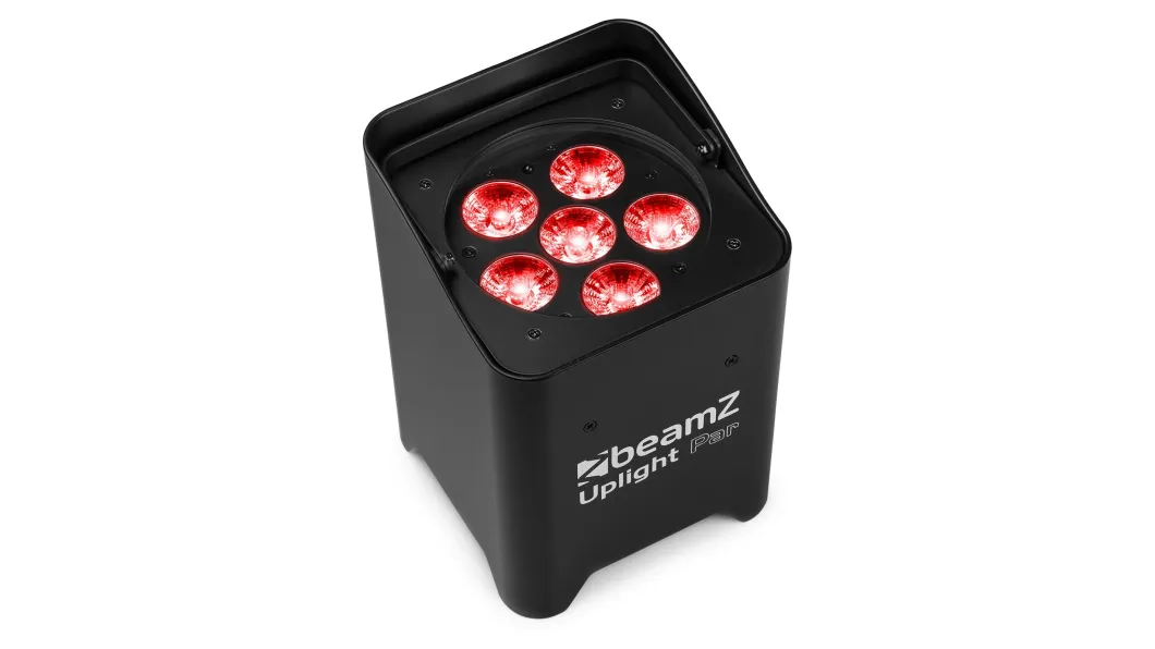 beamZ Pro BBP62 Uplighter Set 6-teilig im Flightcase