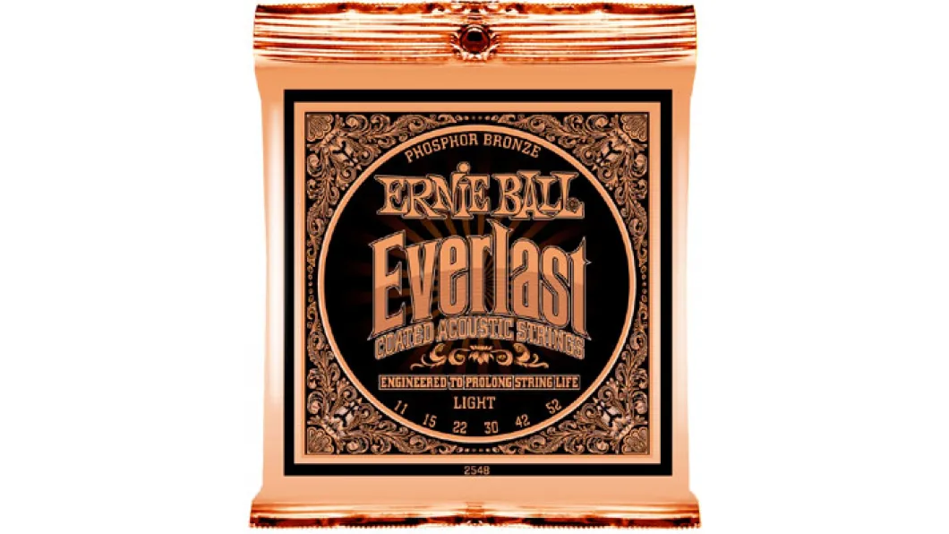 Ernie Ball EB2548 Everlast Coated Phosphor Bronze