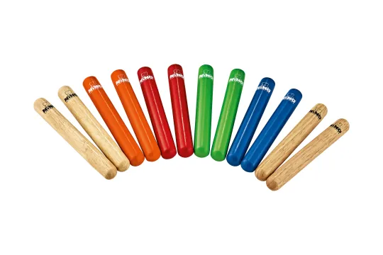 Nino Coloured Claves Set 6 Stück