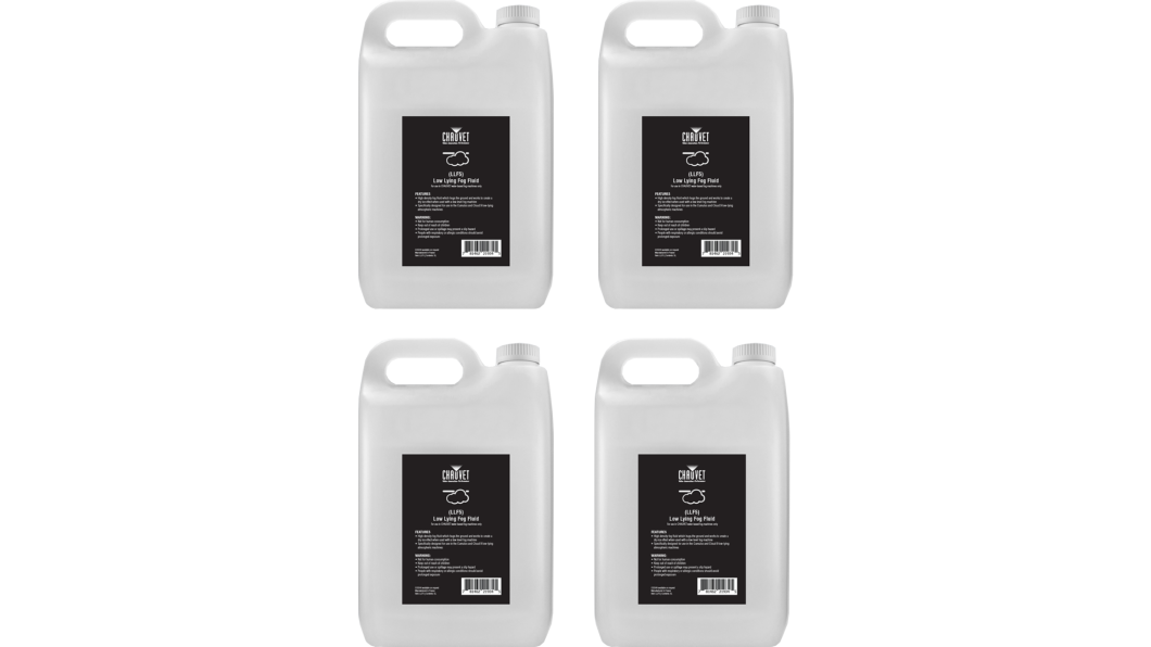 Chauvet DJ Low Lying Nebelfluid 4 x 5 Liter