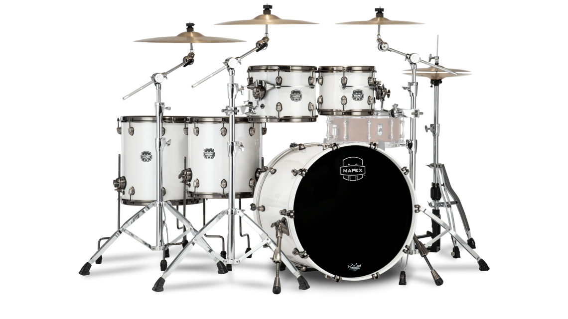 Mapex Saturn Evolution Maple Polar White BPI