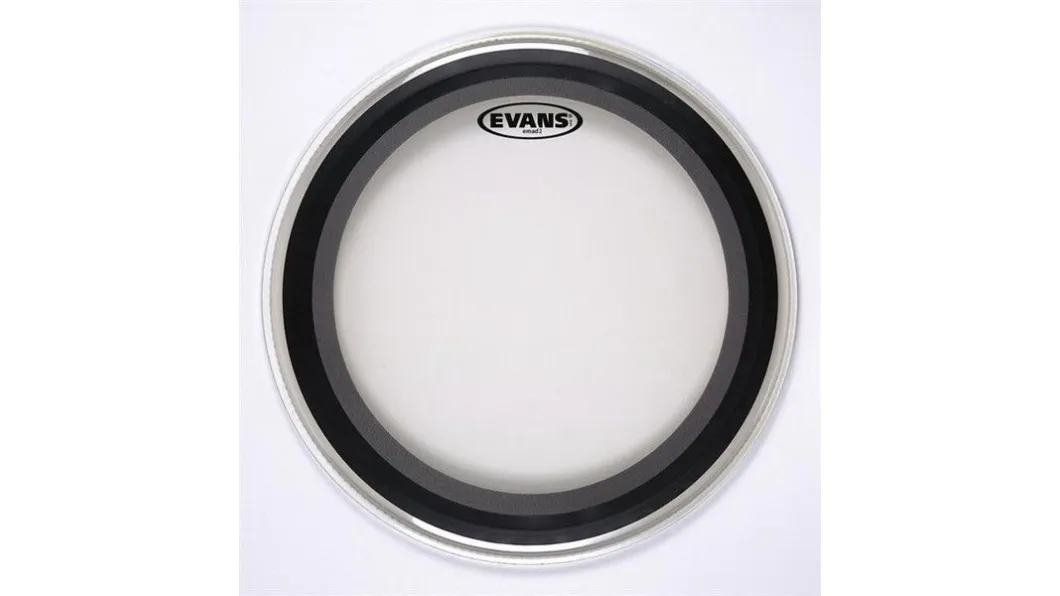 Evans bd20emad2 20" EMAD2 Clear Bass Drum