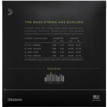 Daddario NYXL45105 Bass Set