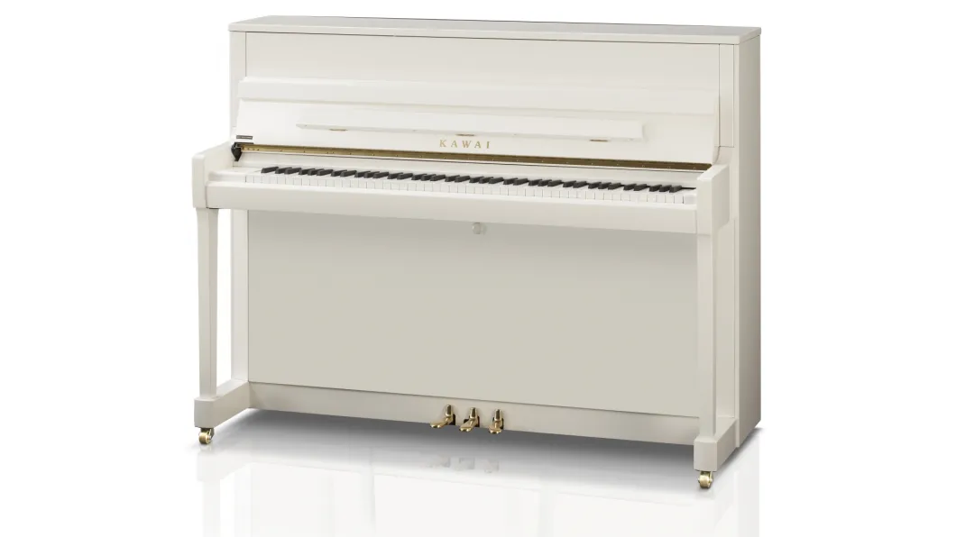 Kawai Klavier K200 Weiß/Silber