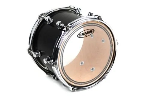 Evans 13" EC2S/SST Control Tom Tom Fell transparent