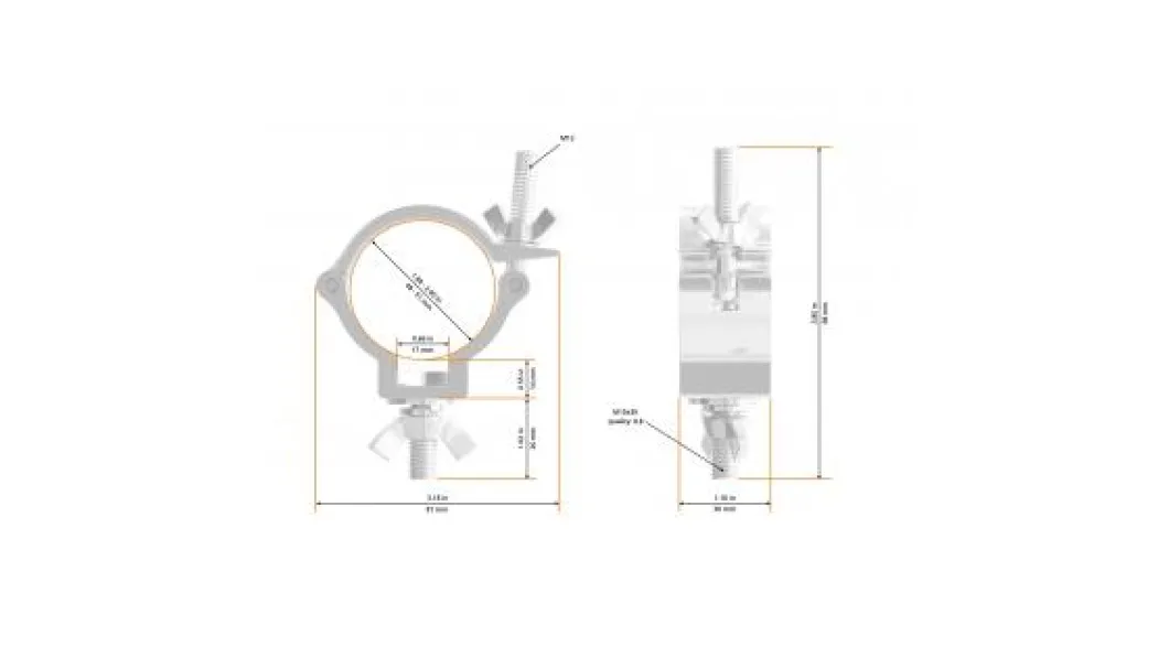 Global Truss 812 Halbschelle