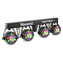 beamZ PARTYBAR3 4x PAR mit Magic Ball