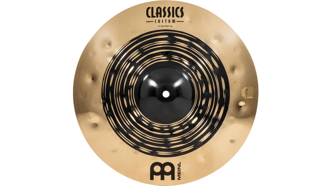 Meinl CC14DUH 14" Classics Custom Dual Hi-Hat