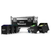 beamZ Pro BBP62 Uplighter Set 6-teilig im Flightcase