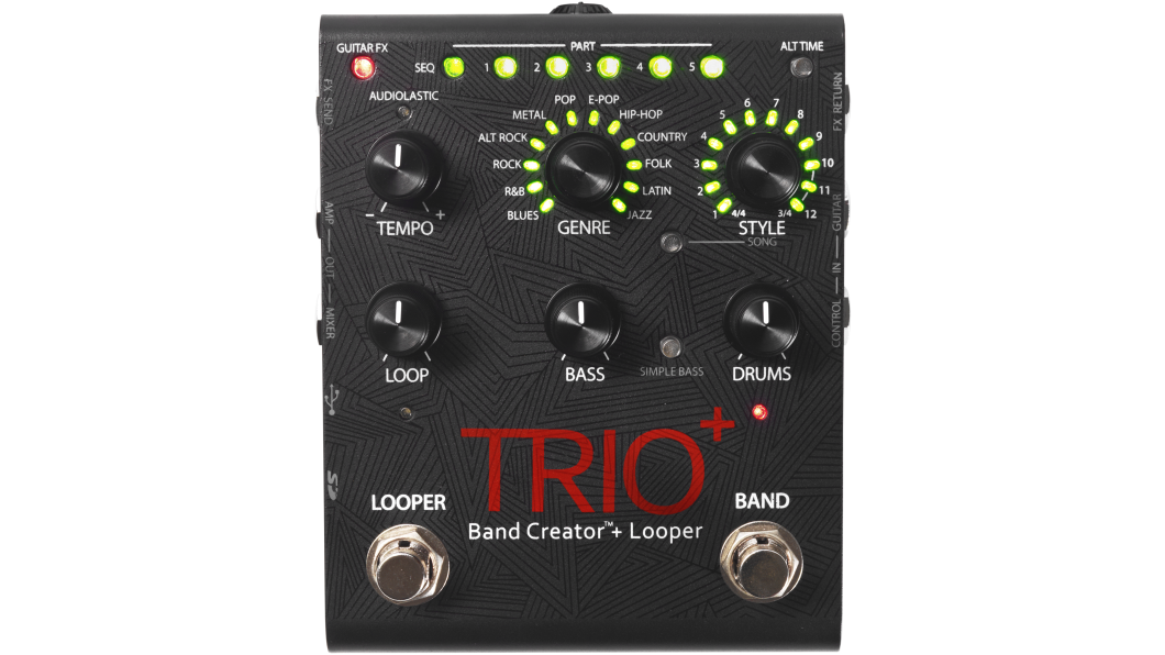 DIGITECH Trio+ Effektpedal Band Creator mit Looper