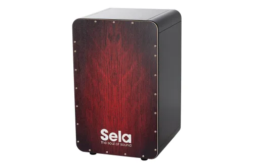 Sela SE046 CaSela Black - Red Dragon Cajon