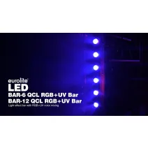 Eurolite LED BAR-12 QCL RGB+UV Leiste