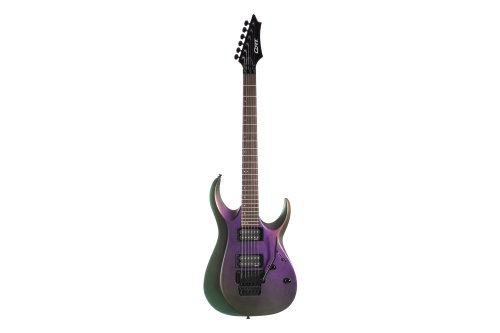 CORT X-300 E-Gitarre Flip Purple