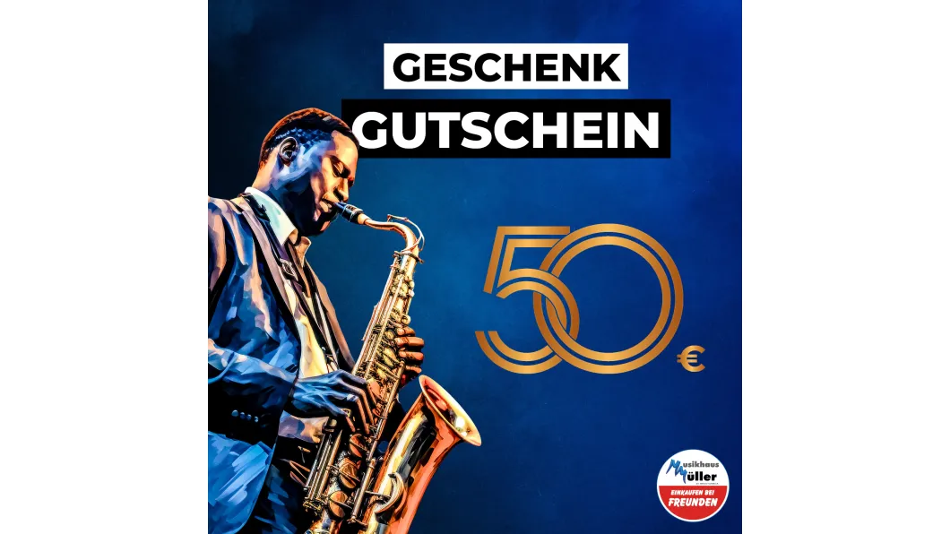 Musikhaus Müller Warengutschein 50 Euro