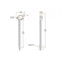 Global Truss 5056 Half Coupler Spacer 330mm