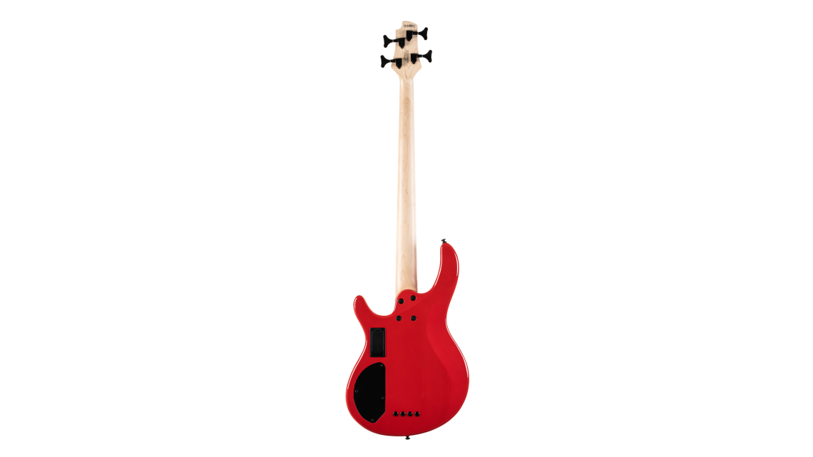 CORT C4 Deluxe E-Bass Candy Red