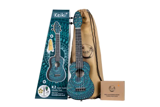 Ortega Keiki K2SS-BKC Ukulelen Set