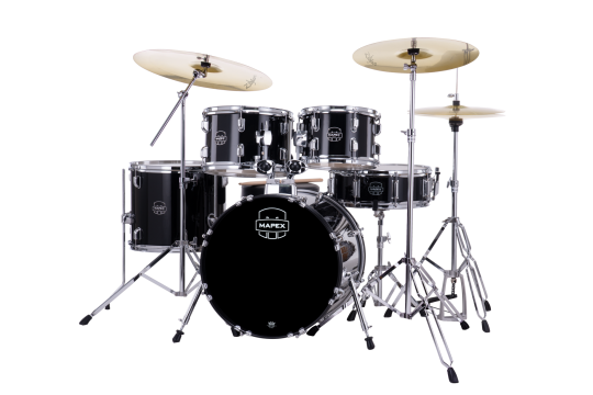 Mapex Comet Fusion Drumset Z Bundle Dark Black DK