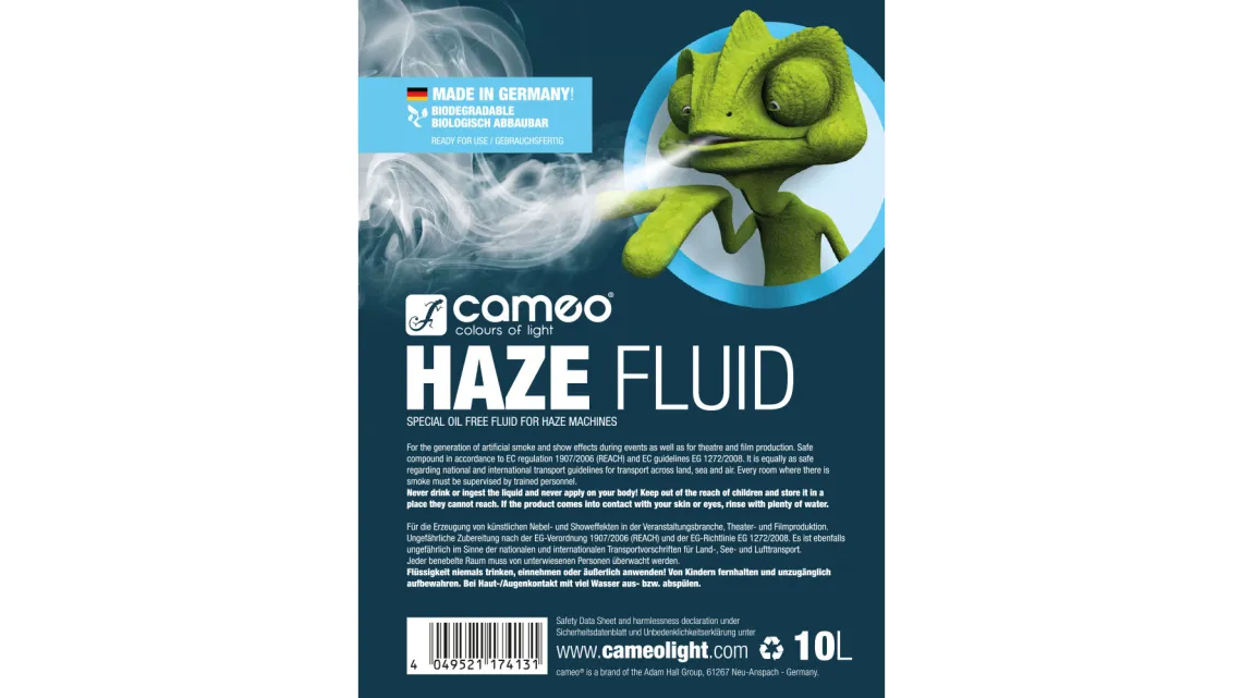 Cameo Haze Fluid 10L