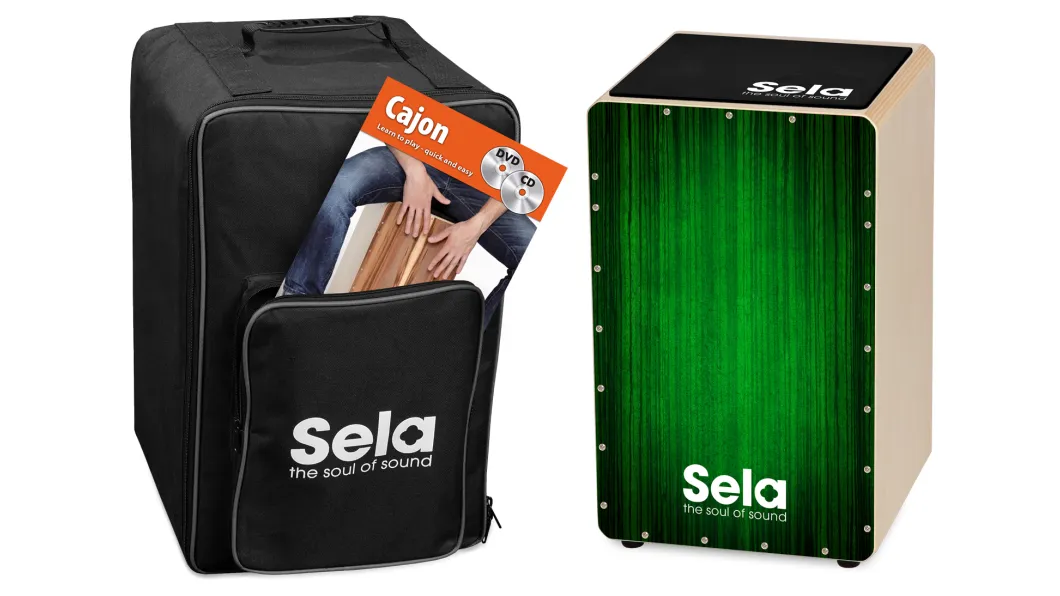 Sela SE063 Varios Cajon Bundle Grün